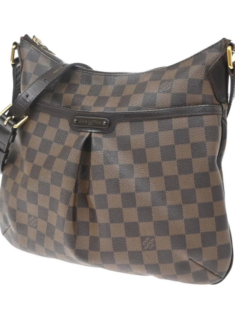 LOUIS VUITTON Bloomsbury PM Shoulder Bag Damier Leather Brown